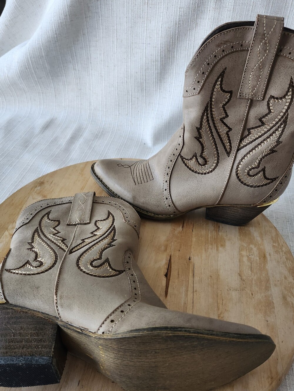 Western Ankle Booties - Picture 6 of 6